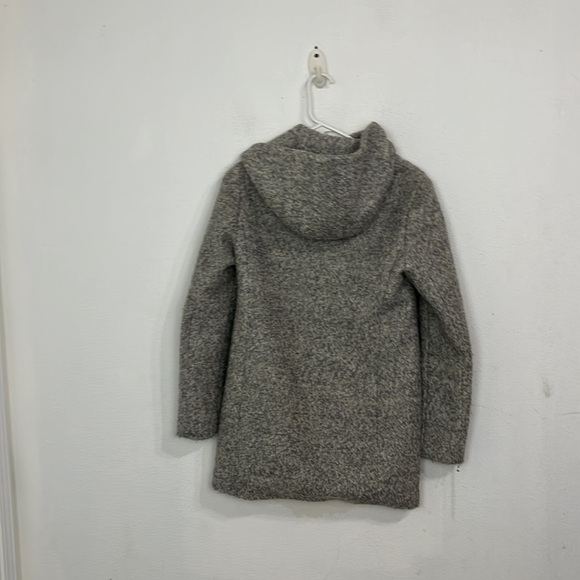 SOIA & KYO gray coat with hood size XS - Picture 3 of 9